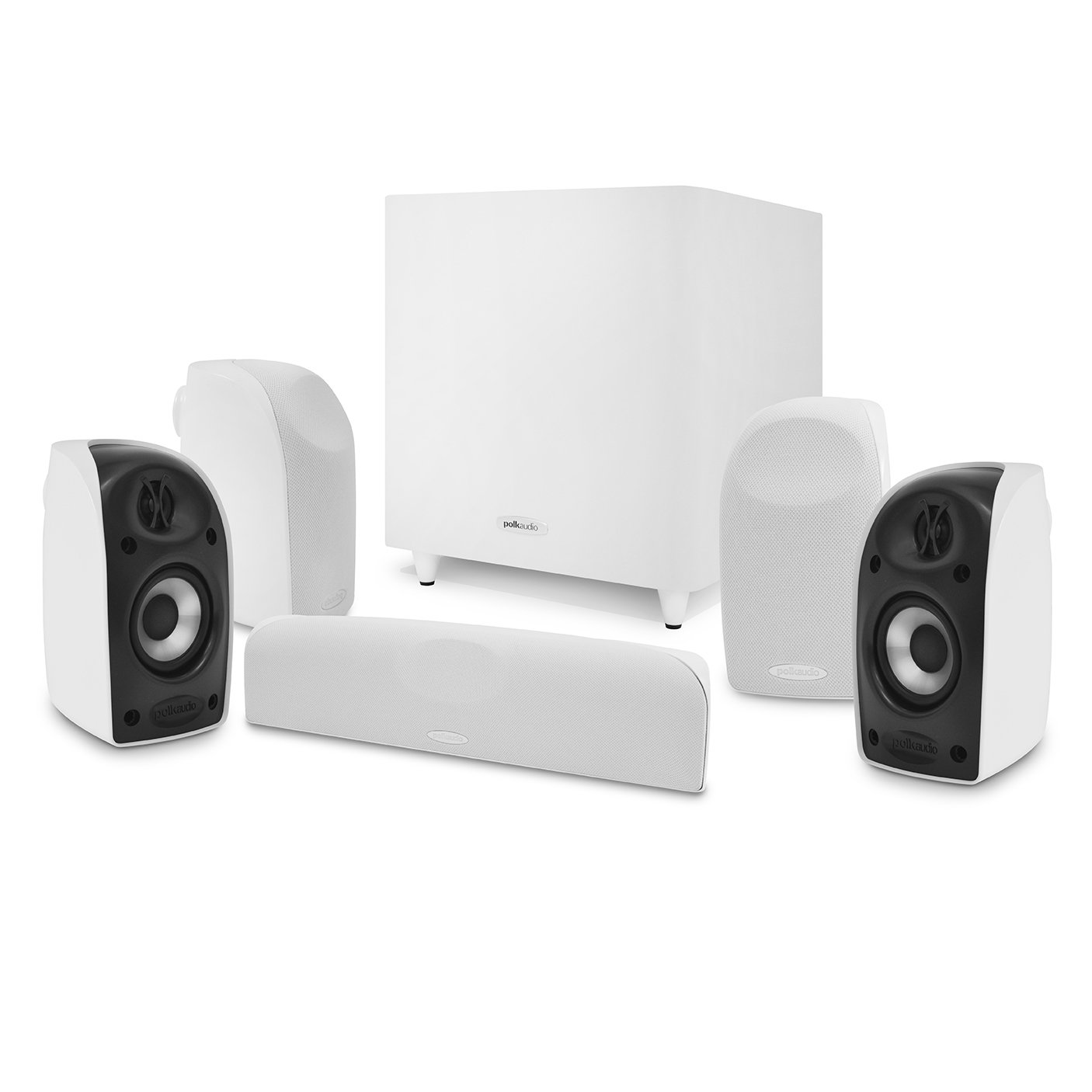 Комплект акустики 5.1 Polk Audio TL 1700 white