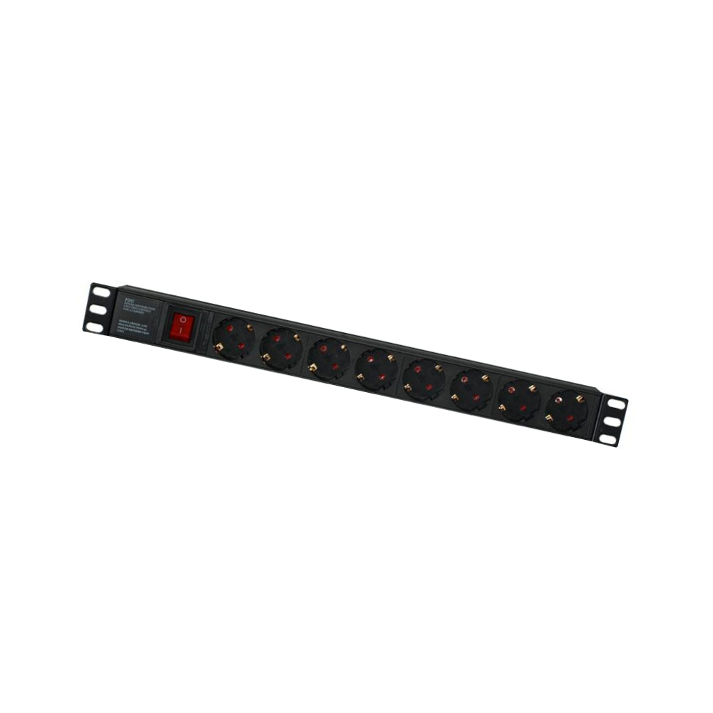 Блок евророзеток для 19 шкафов 16а cabeus pdu 9p 2eu 9 розеток